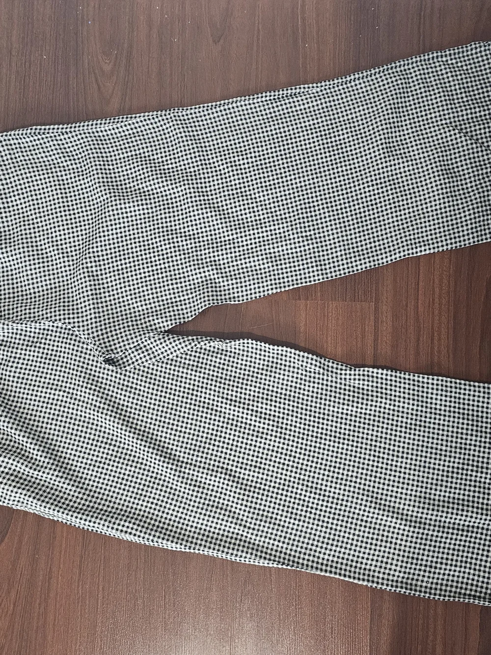 a new day black and white gingham shorts with elastic waist
